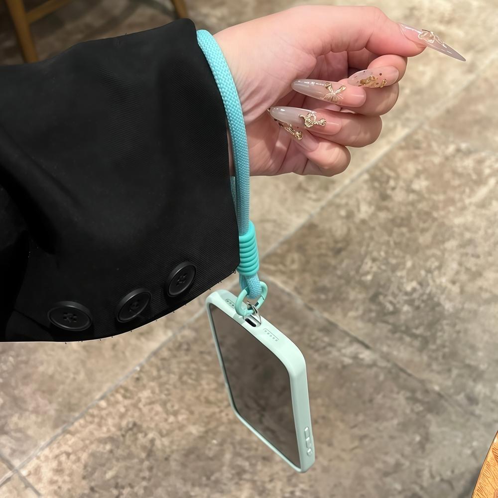 Řemínek na zápěstí z tekutého silikonu pro Magsafe Měkké pouzdro z tekutého silikonu pro iPhone Air 16 Plus 15 14 13 12 17 Pro Max Magnetický kryt