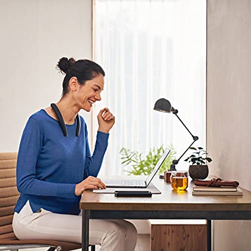 Sony Wireless Neckband Speaker SRS-NB10: Wireless Neckband Speaker with Two High-performance Microphones for Teleworking, IPX4 Water Resistance, Hands