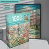 1,000-Piece High-Difficulty Jigsaw Puzzle for Adults - Stress Relief and Boredom Buster Featuring Famous Van Gogh Oil Paintings.