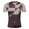 SHIMANO Colore Men's Short Sleeve Jersey, Beige, XS (European Size), Suitable for Heights 157-167cm
