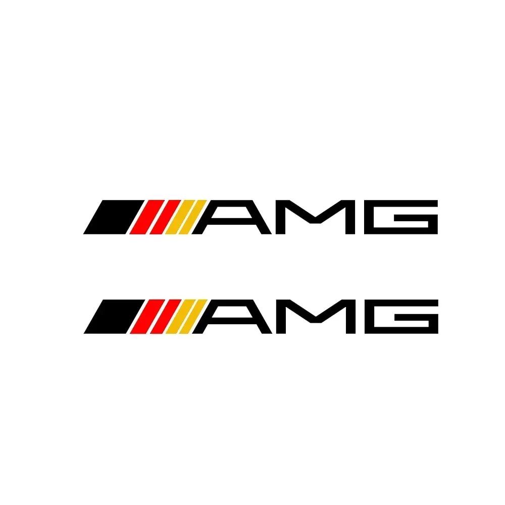 

2Pcs Car Side Door Sticker Decal Styling Decoration For MERCEDES BENZ AMG B/C/E/S Class A Class W203 W204 W205 W209 W210 SL W212
