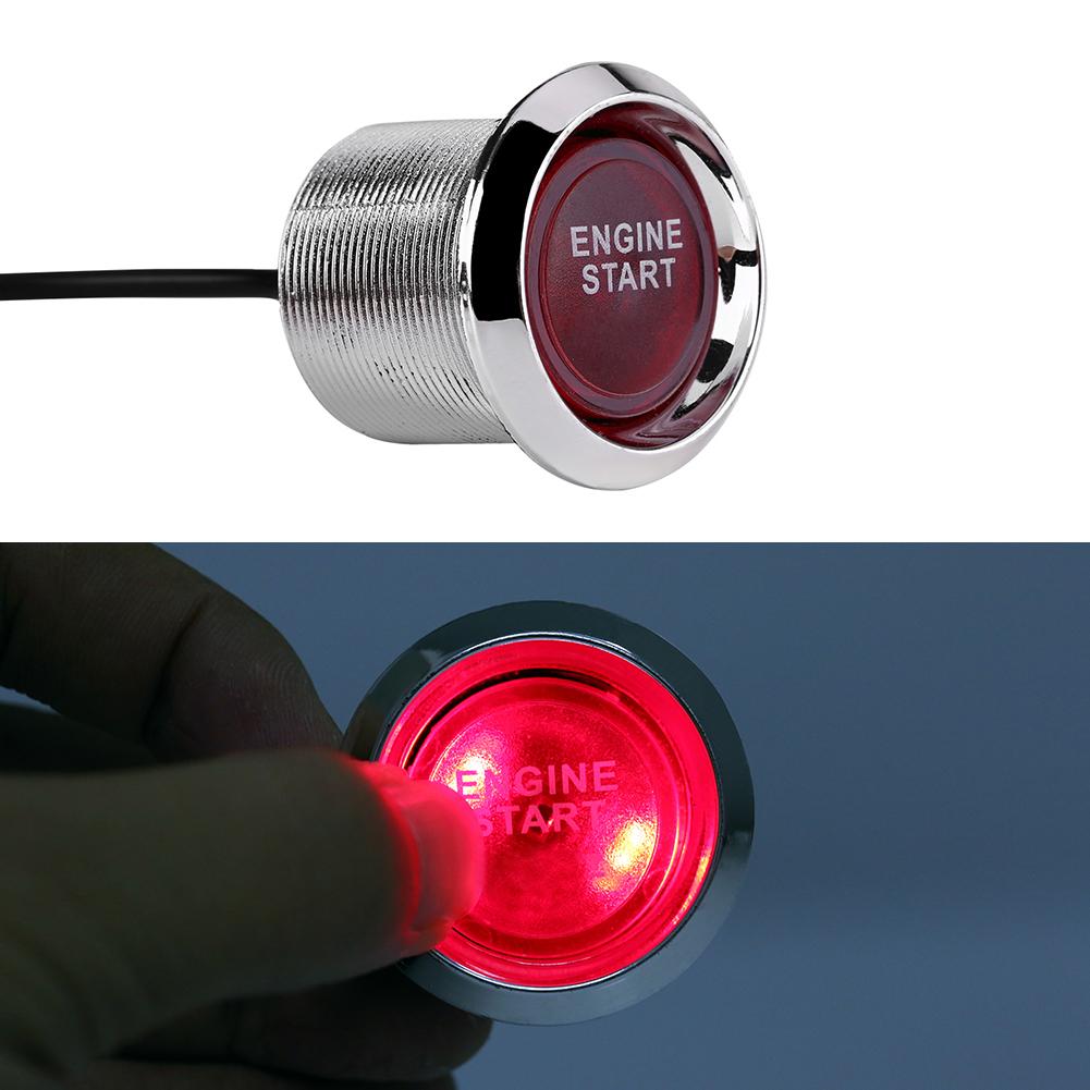 Universal 12V Car Vehicle Engine Start Push Button Switch Ignition Starter