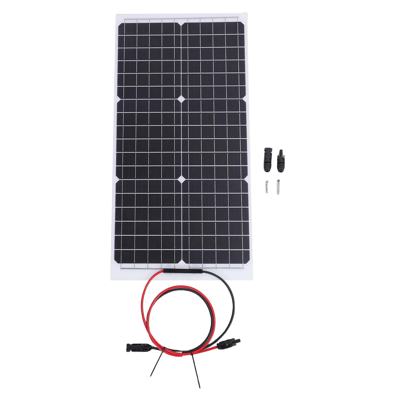 

Monocrystalline Silicon Solar Panel 30W 18V Semi Flexible Solar Charging Panel for Home Outdoor