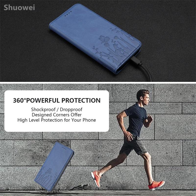 Flip Phone Case Infinix Smart 3 6 7 8 9 10 HD Pro Plus 4G Leather Wallet Cover Casing