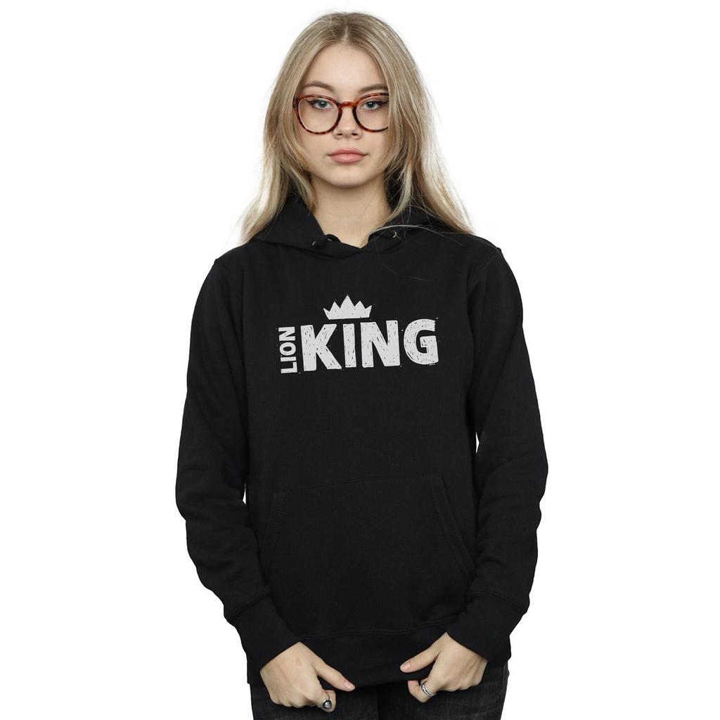Disney Womens/Ladies The Lion King Movie Crown Hoodie