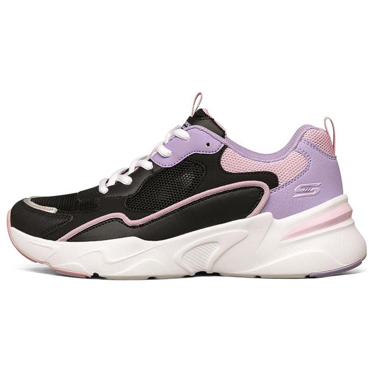 (WMNS) Skechers Bob s Bamina Low-Top Black/Purple Women s 117043-BKMT EU 37