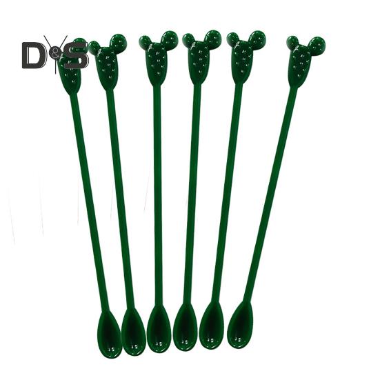 6Pcs Portable Stirring Rods Interesting Useful Household Coffee Juice Beverages Stirrers Mixing Rods