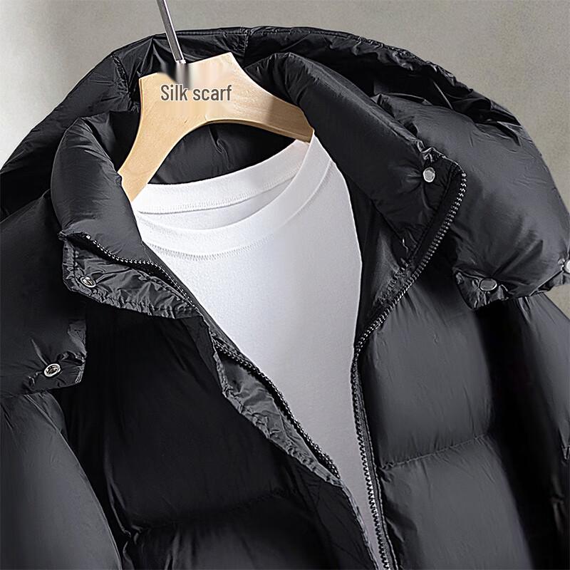 Sibaish 2025 Winter Women's Loose Fit Hooded Down Jacket