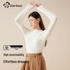 Women's Autumn/Winter Slim Fit Brushed Long Sleeve Base Layer Top