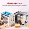 Dustproof Toaster Dust Cover Soft Toaster Upper Lid  Protecting Kitchenware From Dust Splash Buggs