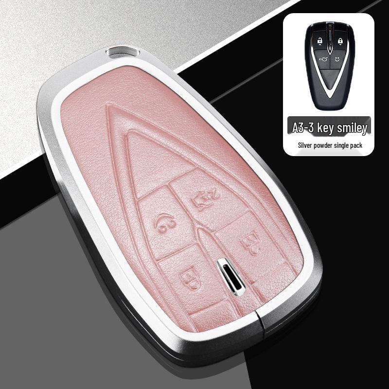 Changan Car Key Cover for Third Gen CS75 Plus, Yidong Plus, CS55, and CS35 Plus
