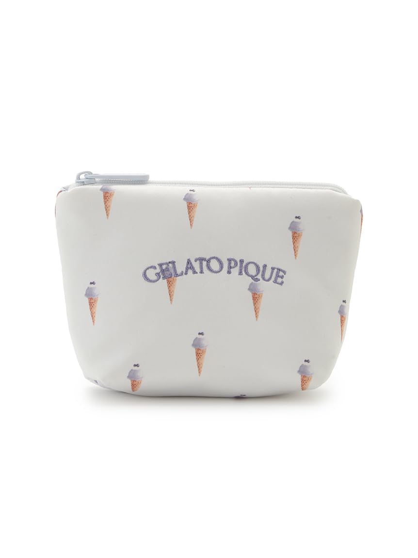 Sorbet Pattern Tissue Pouch PWGB262633 BLU F [Gelato Pique] Women s
