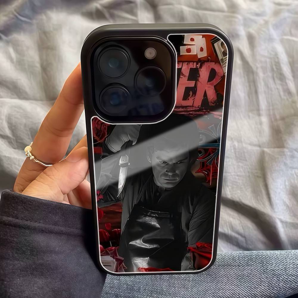 D-Dexter M-Morgan Phone Case Silicone PC+TPU For For IPhone 11 12 13 14 15 16 Plus 17 Pro Max Cover