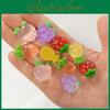 Colorful Strawberry Diy Accessories For Water Bottles And Phone Cases Wholesale Resin Embellishments