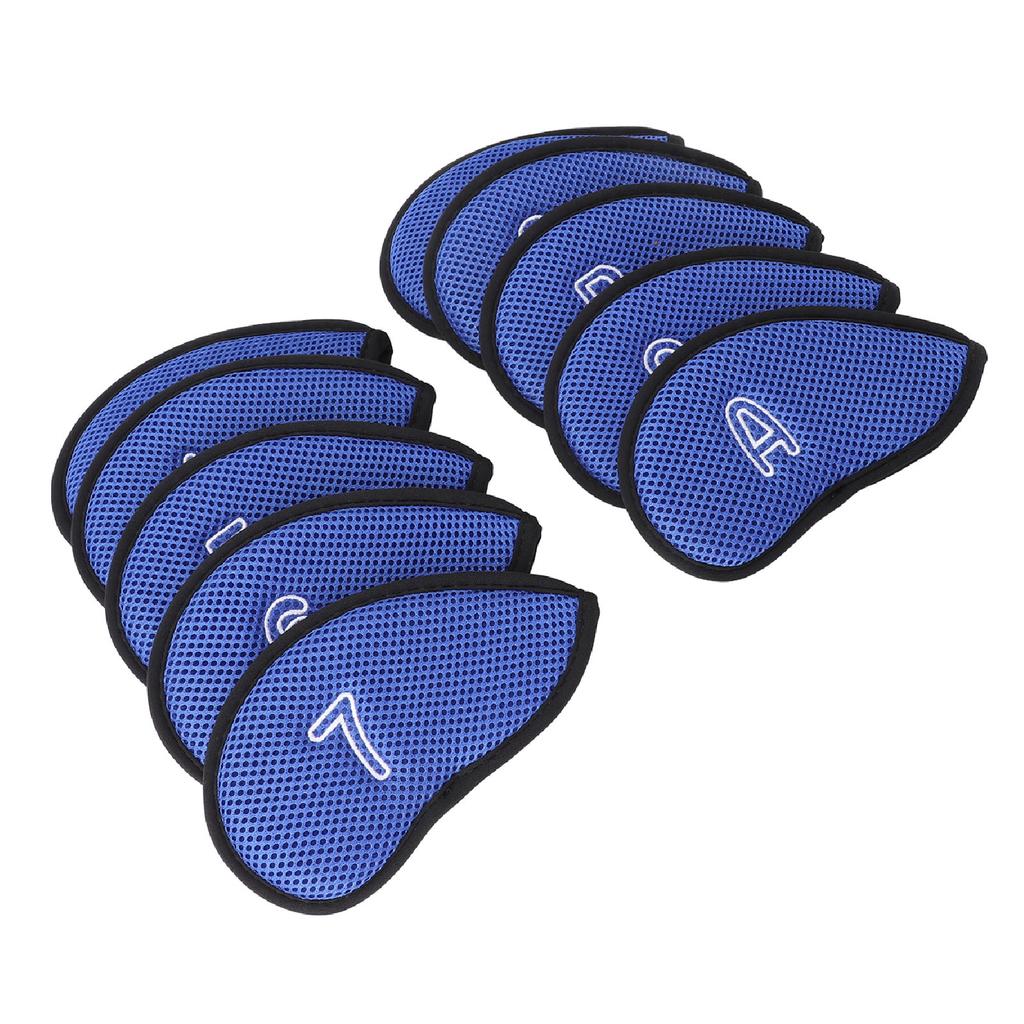 10pcs Head Cover Breathable Nylon Mesh Soft Lining Protective Iron Covers Set