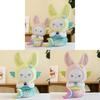 Rabbit Mermaid Doll Plush Toy Colorful Animal Pillow Christmas Gift Girls For