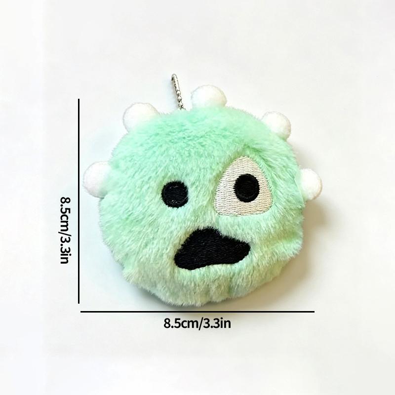Barevný Cortisball Klíčenka Vánoční Cortisball Přívěsek Klíčenky 3palcový Kpop Držák na Fotokarty Fanoušci Halloween Vánoční Dárky