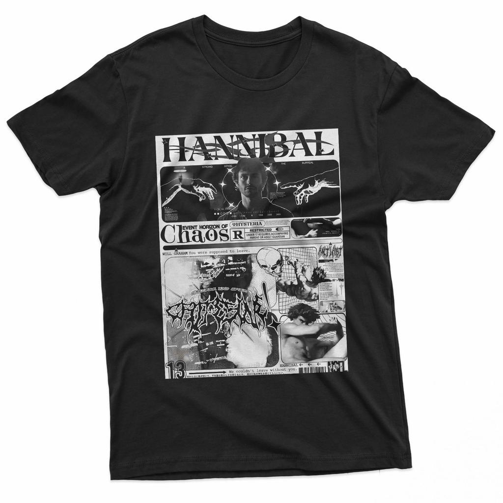 Event Horizon of Chaos Hannibal Gothic Graphic T-Shirt
