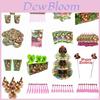 And Masha The Bear Theme Birthday Party Supplies Decoration Tableware Disposable