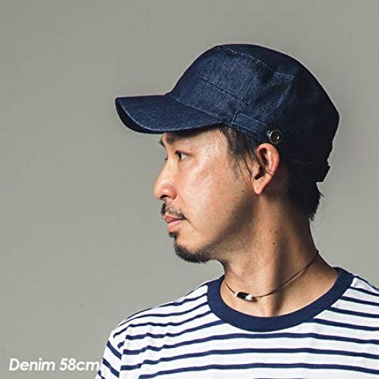 Belleapparel Work Standard Cotton Solid and Plus Size Cap, Denim, Hickory, Black, Men's Women's, (Gray, M)