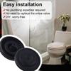 5 ks Těsnění plnicího ventilu nádržky WC Náhradní příslušenství s gumovým těsněním Kohlers a Fluidmasters Koupelnové příslušenství