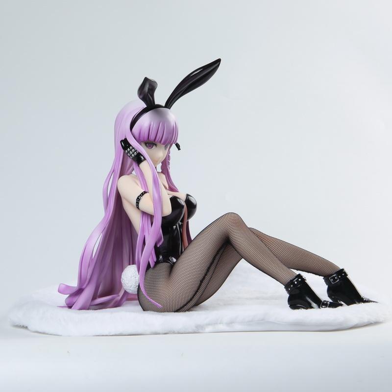 FREEing Danganronpa Trigger Kirigiri Kyouko Bunny Ver. B-style 1/4 PVC Action Figure Anime Figure Model Toys Doll Gift