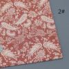147x100cm Estilo Pastoral Floral Tela de Algodón Vintage Material de Costura para Ropa Telas de Popelina Para Patchwork Hecho a Mano DIY