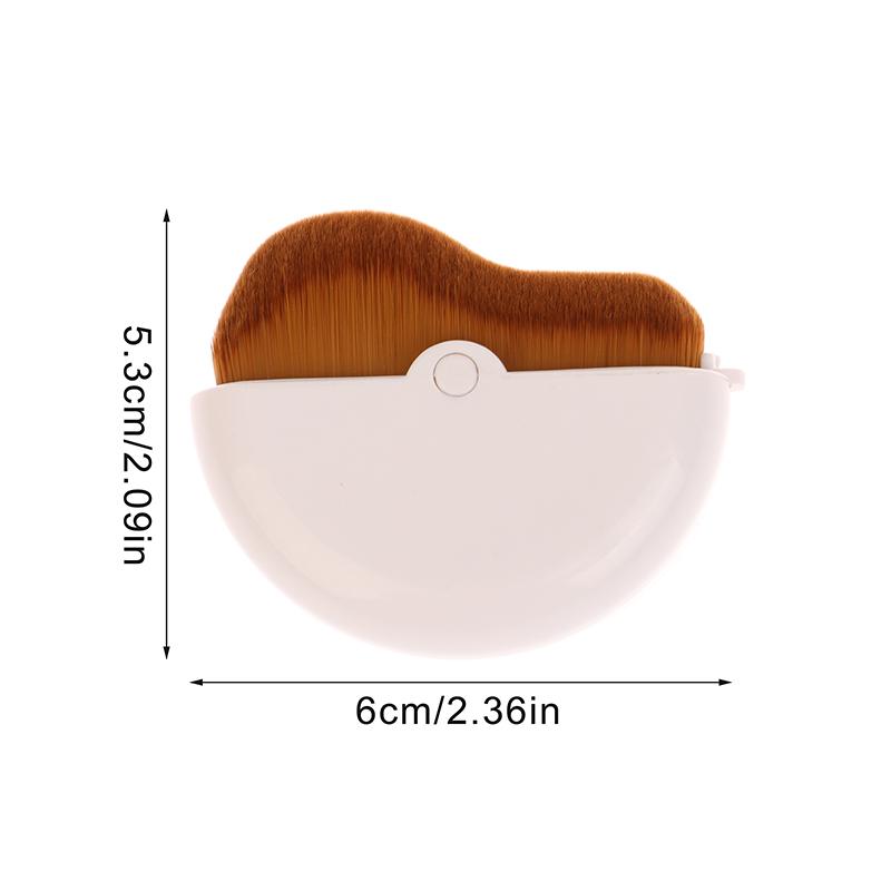 1Pcs Foundation Brush Plastic Creative Wave Fit Perfectly Cosmetic Brush At Home