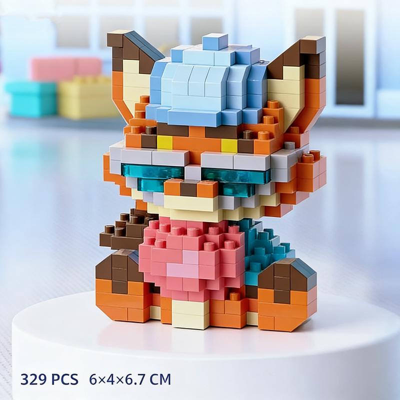 Replica Disney Zootopia 2 Building Blocks Set Judy Nick Gary Snake Blocks Cartoon Mini Particle DIY Puzzle Kit Birthday Gift