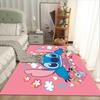 1 pezzo Lilo e Stitch-(15)_01 Tappeto Area Tappeto, Camera da Letto e Sala Giochi Durevole, Resistente alle Macchie e Facile Da Pulire, Soggiorno