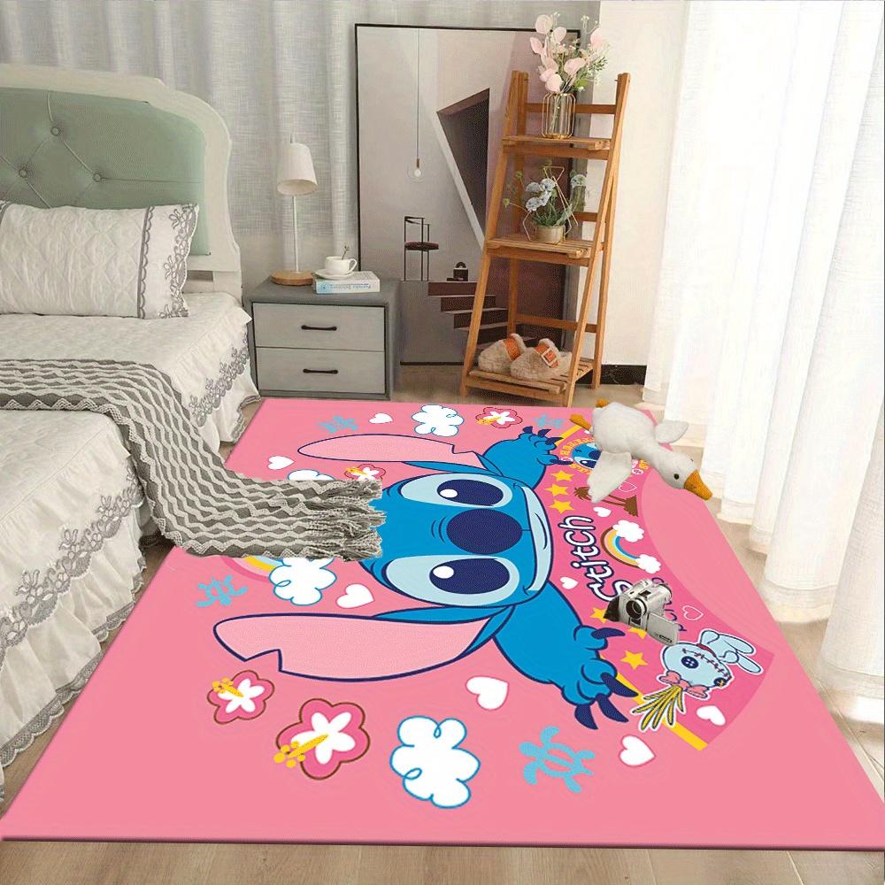 1 pezzo Lilo e Stitch-(15)_01 Tappeto Area Tappeto, Camera da Letto e Sala Giochi Durevole, Resistente alle Macchie e Facile Da Pulire, Soggiorno