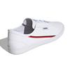 Adidas Neo Courtflash X Low Top Skate Shoes Women Sneakers White Red EH2531