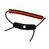 Nylon Rope Bow Archery Wrist Sling Adjustable Bows Arrows Wrist Rope for Hunting Shooting Orange