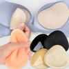 1-2pairs Silicone Bra Inserts Breast Pads Sticky Push-up Women Bra Cup Thicker Nipple Cover Patch Bikini Inserts for Swimsuit