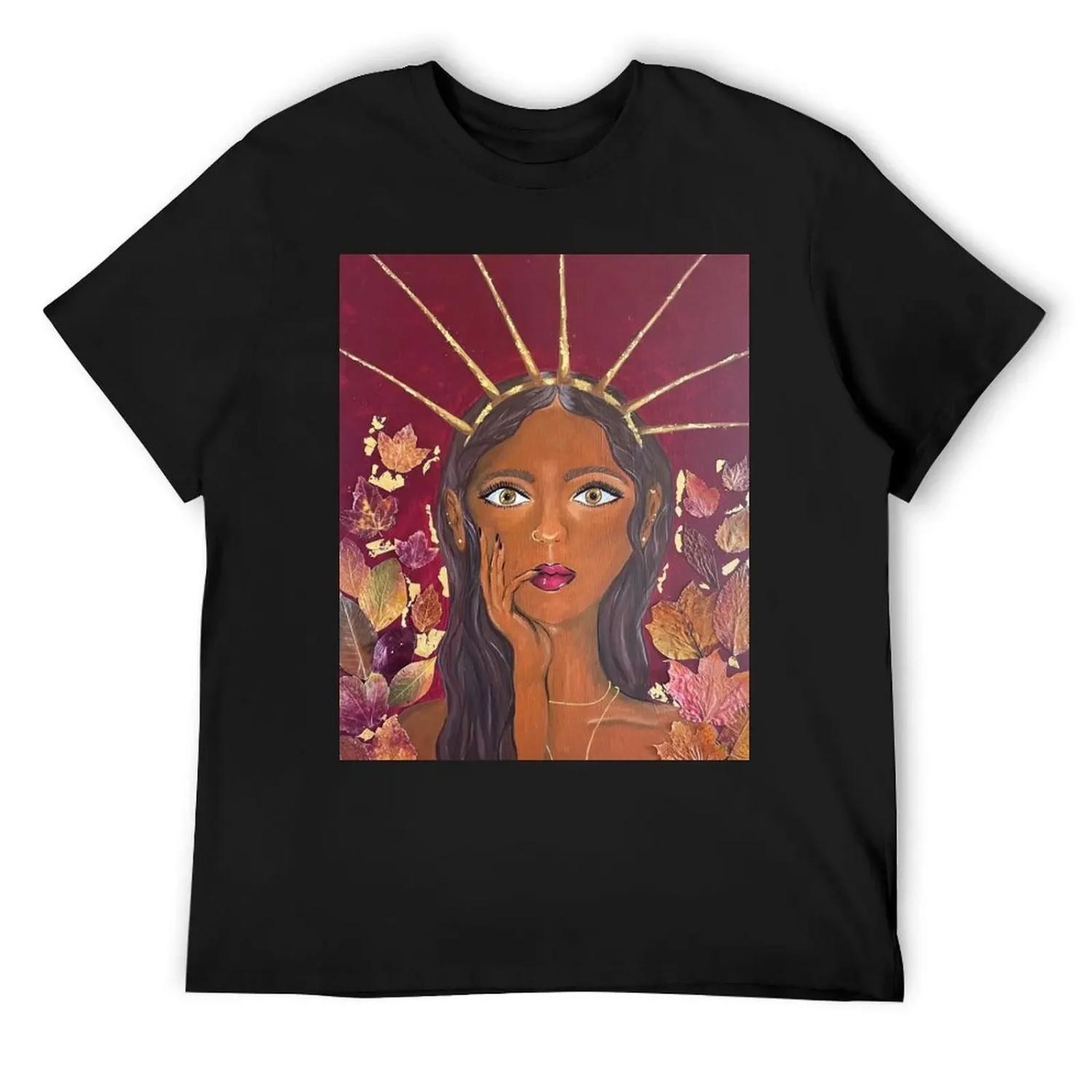 Carpo - Goddess of Autumn T-Shirt quick drying vintage anime shirt custom t-shirts summer shirt funny t shirts for men S