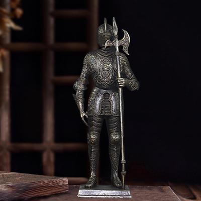 Decoração Escultura de Cavaleiro