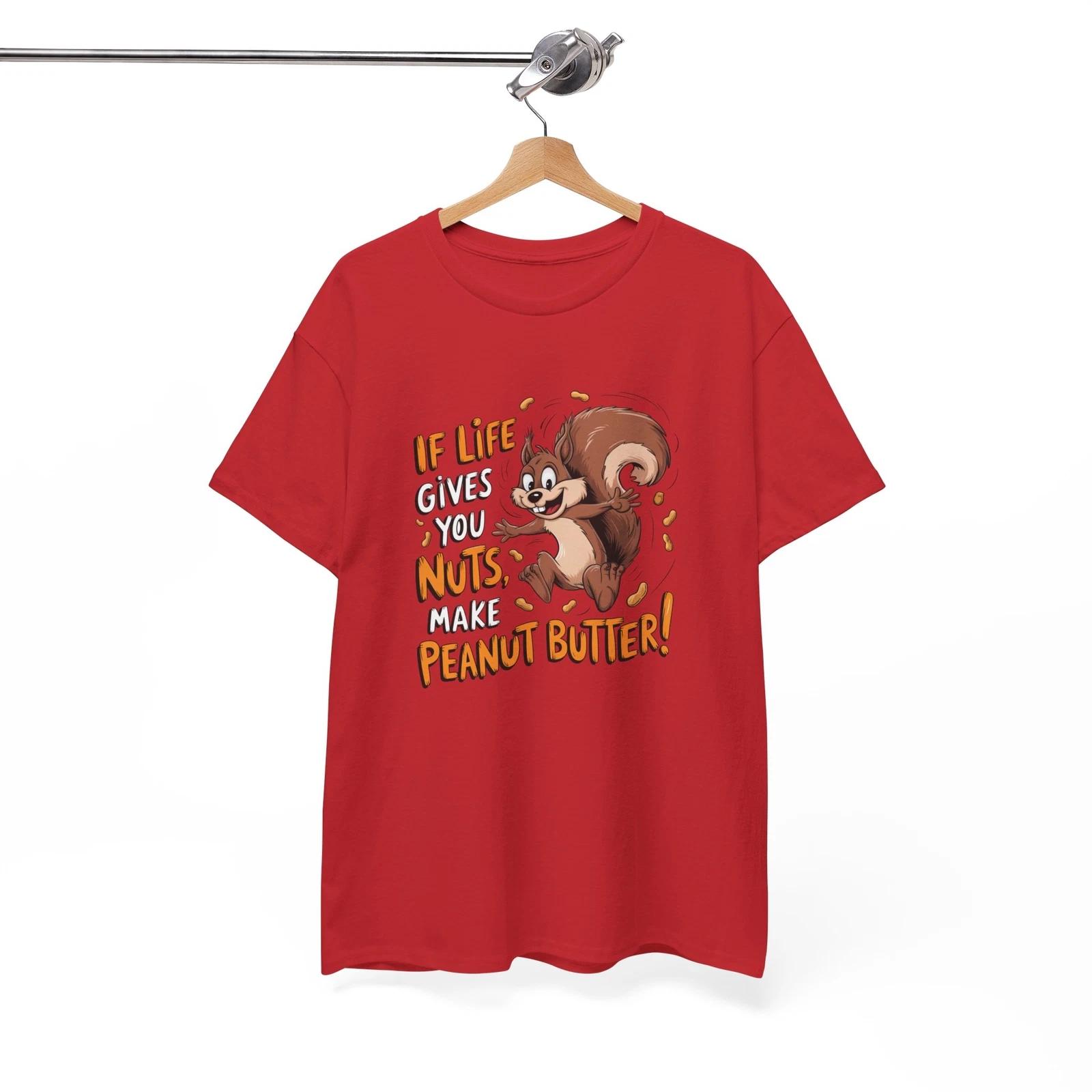 Funny Squirrel T-Shirt - Premium Comedy Tee for Humor Fans S