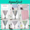 Chic Self-adhesive Gauze Curtains For Easy Installation And Bedroom Style