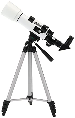 KENKO SKY WALKER SW-0 Refractor Telescope, 50mm Aperture, for Both Celestial and Terrestrial Use, White, 111161