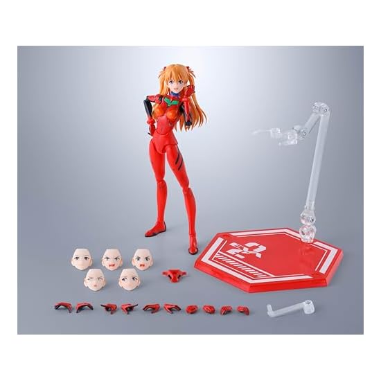 TAMASHII NATIONS S.H.Figuarts Evangelion: New Theatrical Edition Shikinami Asuka Langley Approx. 135