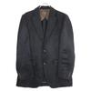 Lanvin Black Linen Silk Tailored Jacket Jacket 48 blackUsed