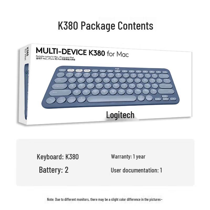 Logitech K380 Multi-Device Bluetooth Keyboard