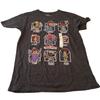 Netflix Stranger Things Character Gray T-shirt Size XL Short Sleeve New