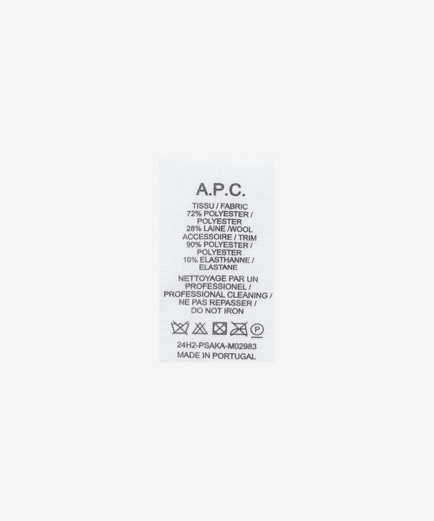 A.P.C. Sequoia Fleece Vest - White / Psakam02983Aac