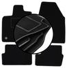 Complete Set of Velour Floor Mats For: Nissan Qashqai J10 I Crossover (2006-2013)