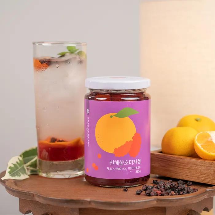 Royal Secret Cheonhyehyang Omija Cheong Home Cafe Fruit Cheong Einweihungsgeschenk