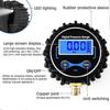0 to 200 PSI LCD Digital Tire Pressure Gauge for Car 1 4 Inch NPT Air Valve Measurement Tool for Automotive Maintenance