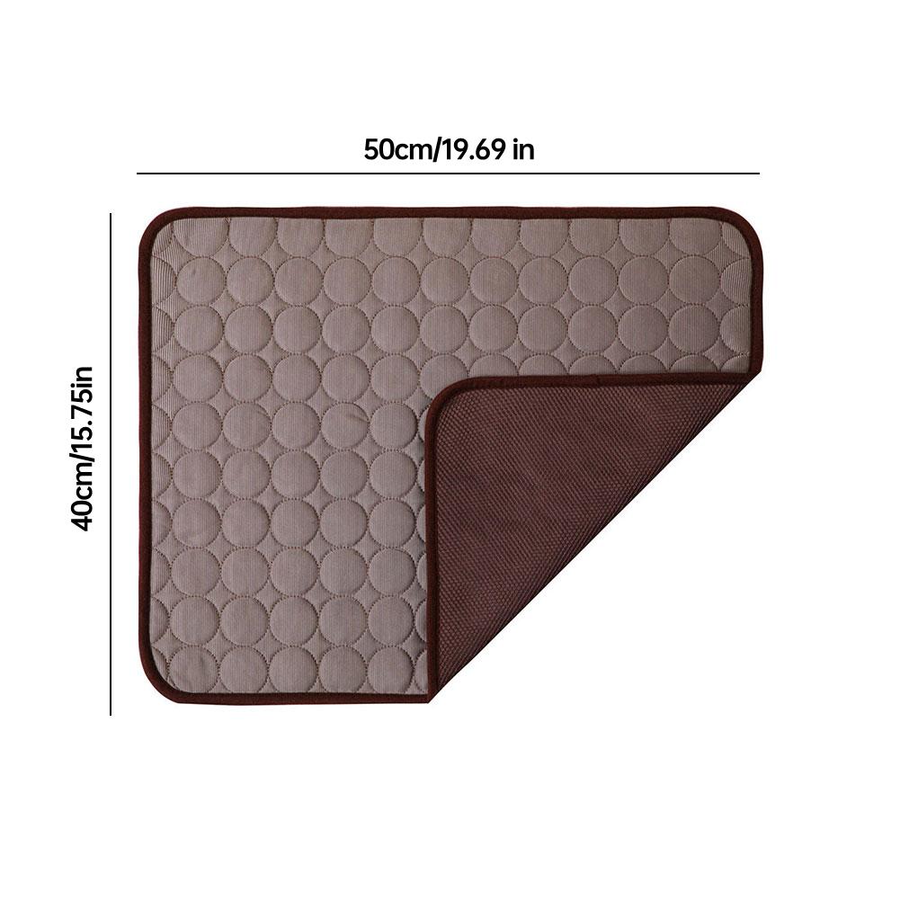 Summer Dog Cooling Mat Sleeping Cushion for Dogs & Cats Pet Mat Dog Cooling Pad Soft Breathable Pet Bed Pets/Dogs/Cats Supplies