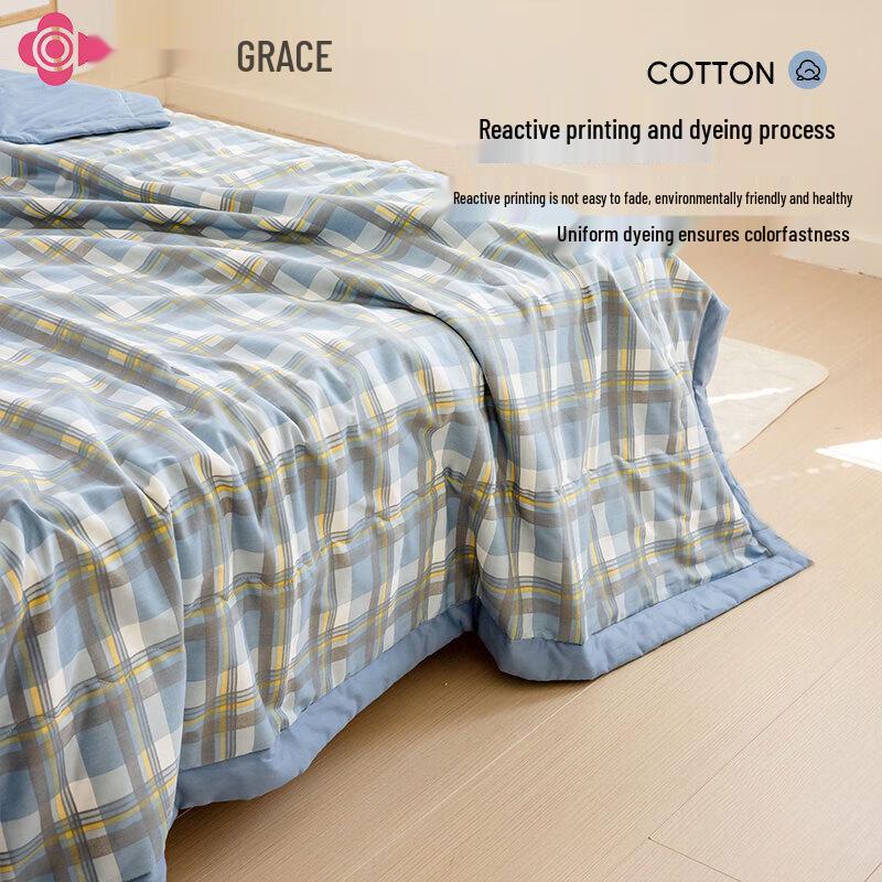 Grace 100% Cotton Antibacterial All-Season Quilt