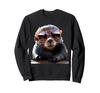 Maulwurf mit Sonnenbrille Süßer Maulwurf Süßer Maulwurf Sweatshirt